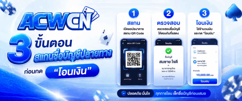 3 ขั้นตอนสแกนชื่อบัญชีปลายทาง ก่อนกด โอนเงิน