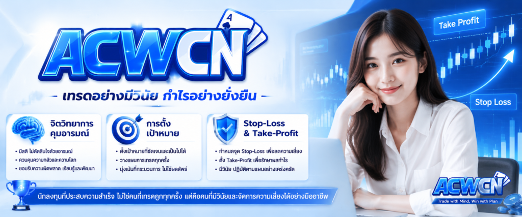 จิตวิทยาการคุมอารมณ์ การตั้งเป้าหมาย Stop-Loss และ Take-Profit แบบนักลงทุน​