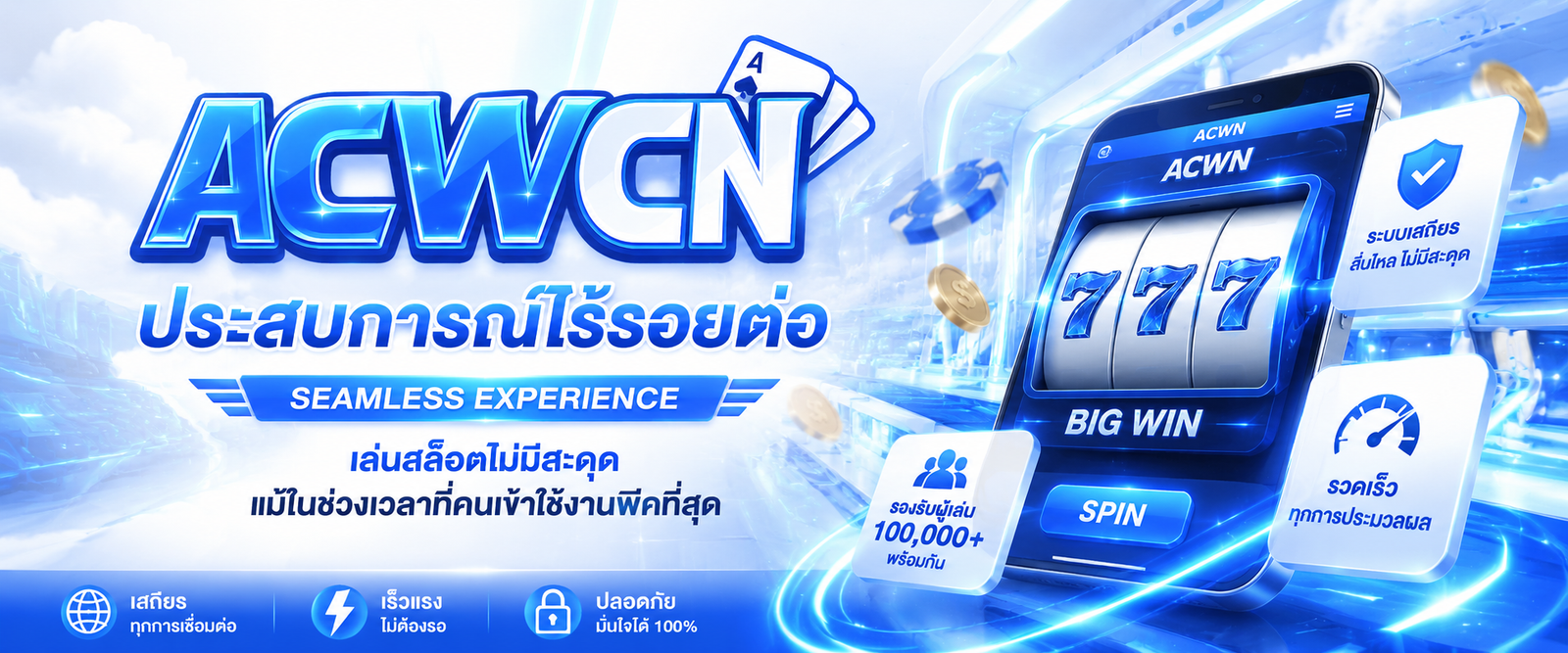 ประสบการณ์ไร้รอยต่อ (Seamless Experience) เล่นสล็อตไม่มีสะดุด แม้ในช่วงเวลาที่คนเข้าใช้งานพีคที่สุด​